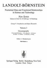 Tapa de Landolt-Börnstein - Oceanography