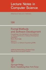 Tapa de Formal Methods and Software Development