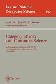 Tapa de Category Theory and Computer Science