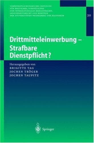 Tapa de Drittmitteleinwerbung - Strafbare Dienstpflicht?
