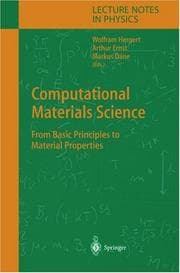 Tapa de Computational materials science