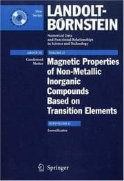 Tapa de Sorosilicates
