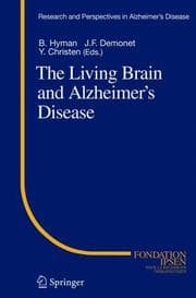 Tapa de The living brain and Alzheimer's disease