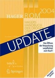 Tapa de HagerROM 2004. Hagers Handbuch der Drogen und Arzneistoffe