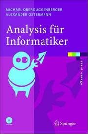 Tapa de Analysis für Informatiker