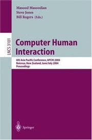 Tapa de Computer Human Interaction