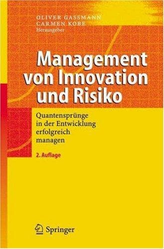Tapa de Management Von Innovation und Risiko