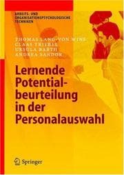 Tapa de Lernende Potenzialbeurteilung in der Personalauswahl