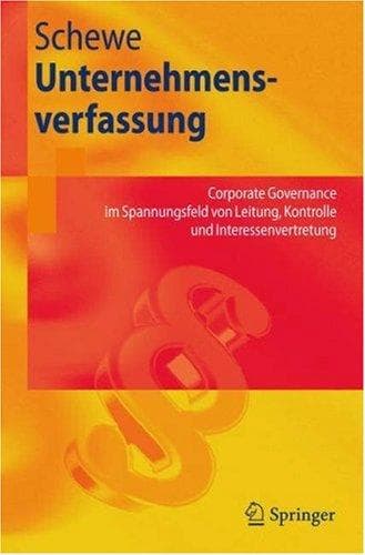 Tapa de Unternehmensverfassung