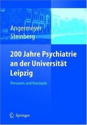 Tapa de 200 Jahre Psychiatrie an der Universitt̃ Leipzig