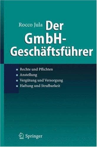 Tapa de Der GmbH-Geschäftsführer