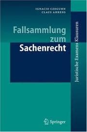 Tapa de Fallsammlung zum Sachenrecht