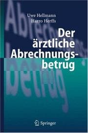 Tapa de Der r ztliche Abrechnungsbetrug