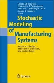 Tapa de Stochastic modeling of manufacturing systems