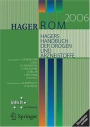 Tapa de HagerROM 2006. Hagers Handbuch der Drogen und Arzneistoffe