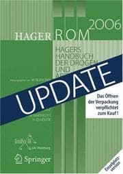 Tapa de HagerROM 2006. Hagers Handbuch der Drogen und Arzneistoffe