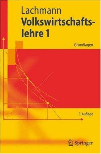 Tapa de Volkswirtschaftslehre 1