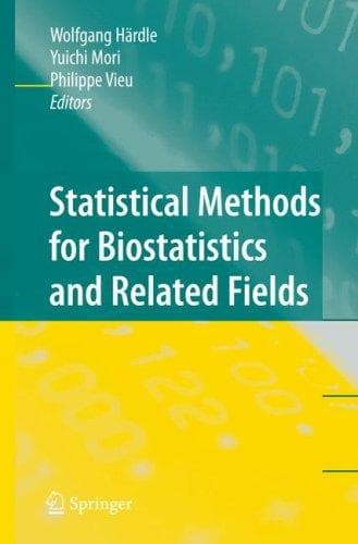 Tapa de Statistical methods for biostatistics and related fields