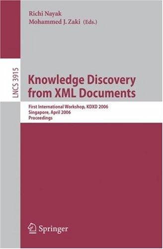 Tapa de Knowledge discovery from XML documents