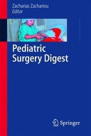 Tapa de Pediatric Surgery Digest