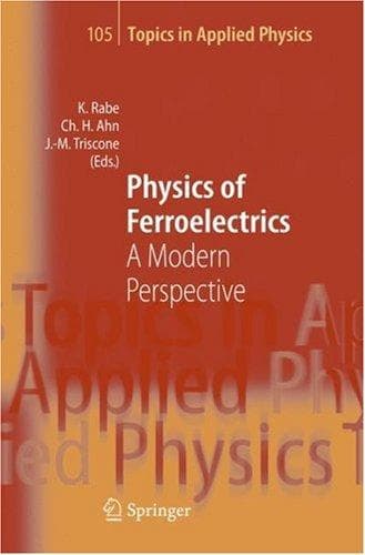 Tapa de Physics of ferroelectrics