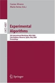 Tapa de Experimental algorithms