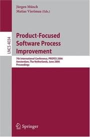 Tapa de Product-focused software process improvement
