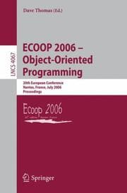 Tapa de ECOOP 2006 -- object-oriented programming