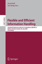 Tapa de Flexible and efficient information handling