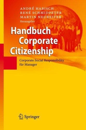 Tapa de Handbuch Corporate Citizenship