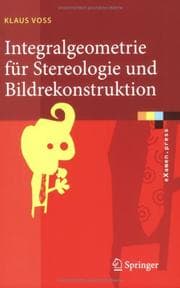 Tapa de Integralgeometrie für Stereologie und Bildrekonstruktion (eXamen.press)