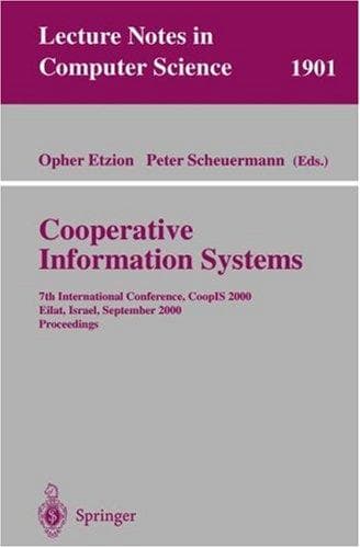 Tapa de Cooperative information systems