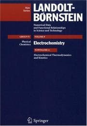 Tapa de Electrochemical Thermodynamics and Kinetics