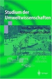 Tapa de Studium der Umweltwissenschaften