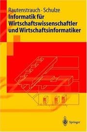 Tapa de Informatik Für Wirtschaftswissenschaftler und Wirtschaftsinformatiker