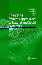 Tapa de Integrative systems approaches to natural and social dynamics