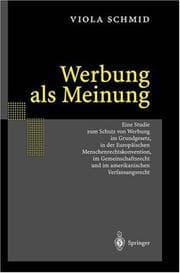 Tapa de Werbung als Meinung