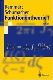 Tapa de FUNKTIONENTHEORIE 1