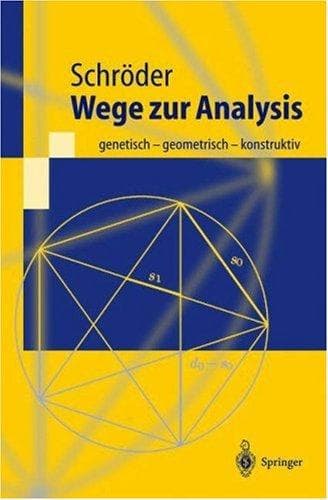 Tapa de Wege zur Analysis