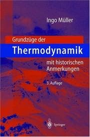 Tapa de Grundzüge der Thermodynamik