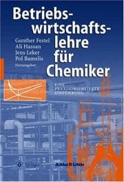 Tapa de Betriebswirtschaftslehre Für Chemiker