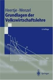 Tapa de Grundlagen der Volkswirtschaftslehre