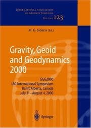 Tapa de Gravity, Geoid and Geodynamics 2000