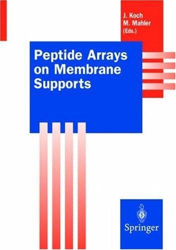 Tapa de Peptide arrays on membrane supports