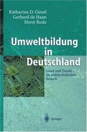 Tapa de Umweltbildung in Deutschland