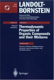 Tapa de Densities of Phenols, Aldehydes, Ketones, Carboxylic Acids, Amines, Nitriles, and Nitrohydrocarbons