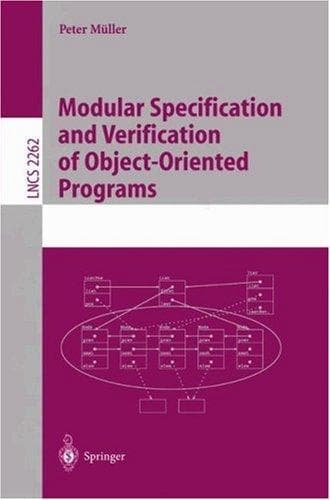 Tapa de Modular Specification and Verification of Object-Oriented Programs