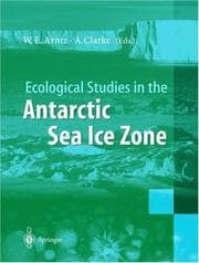Tapa de Ecological studies in the Antarctic Sea ice zone