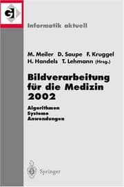 Tapa de Bildverarbeitung Für die Medizin 2002