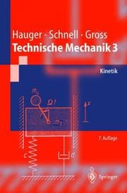 Tapa de Technische Mechanik 3. Kinetik.